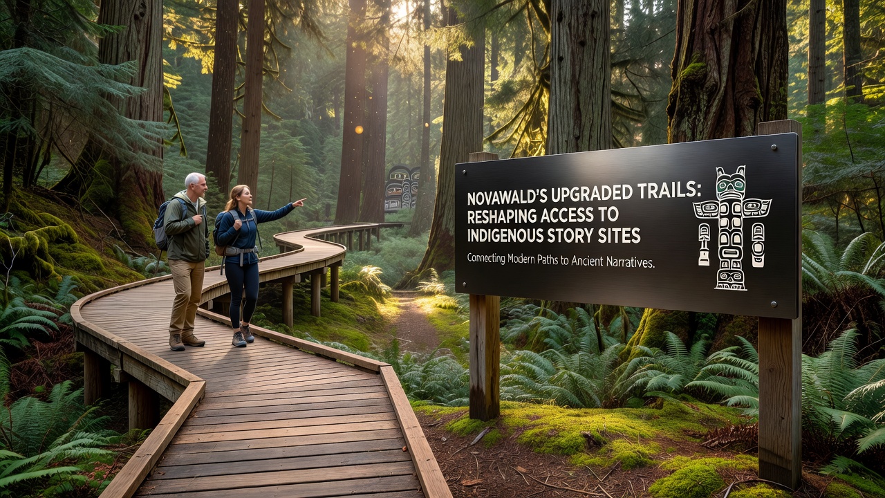 Novawald Trail Upgrades Open Pathways to Indigenous Cultural Narratives
